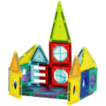 56 Magnetic Tiles, Windows and Stickers - Image 2