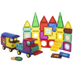 73 Magnetic Tiles, Windows, Stickers and Snowmen - Image 2