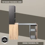 Adaptive Desk, With Bookshelf - Image 17