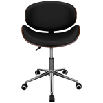 Amos Mid Back Office Chair - Black - Image 12