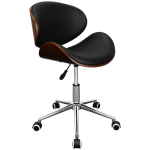 Amos Mid Back Office Chair - Black - Image 13
