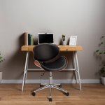 Amos Mid Back Office Chair - Black - Image 6
