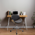 Amos Mid Back Office Chair - Grey - Image 10