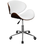 Amos Mid Back Office Chair - White - Image 16