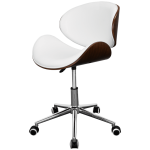 Amos Mid Back Office Chair - White - Image 19