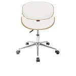 Amos Mid Back Office Chair - White - Image 3