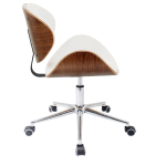 Amos Mid Back Office Chair - White - Image 4
