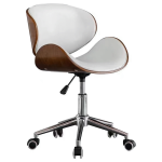 Amos Mid Back Office Chair - White - Image 5