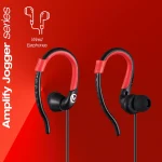 Amplify 2-IN-1 Bundle Jogger series earphones with pouch - Image 3