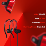 Amplify 2-IN-1 Bundle Jogger series earphones with pouch - Image 4
