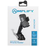 Amplify Anchor Series Extendable Car Dash Mount Phone Holder - Black - Image 4