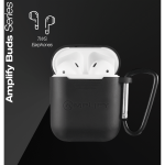 Amplify Buds Series True Wireless Earphones with Silicone Accessories - Black - Image 3