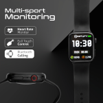 Amplify Challenge Series Square Smartwatch - Black - Image 3