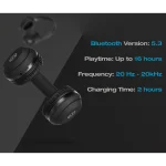 Amplify Chorus Series Bluetooth 2.0 Headphones - Black - Image 4