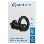 Amplify Clip Series Magnetic Car Phone Vent Holder (PDQ) - Black - Image 4