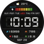 Amplify Compete Series Smart Watch - Black - Image 8