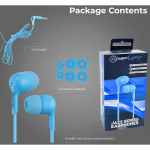Amplify Jazz Series Earphones - Blue - Image 3