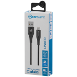 Amplify Linked Series USB to Lightning Braided Cable - Black 1m - Image 6