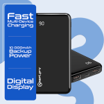 Amplify Spark 2 Series 10 000 mAh Power Bank - Black - Image 3