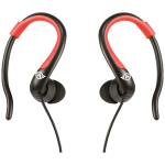 Amplify Sport Rapid Series Earbuds with Pouch - Black/Red