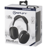 Amplify Stellar Series Bluetooth Headphones - Black - Image 5