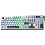 Aula Mechanical Gasket LCD Full Keyboard Multimode - Black/Grey - Image 2