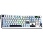 Aula Mechanical Gasket LCD Full Keyboard Multimode - Black/Grey - Image 3