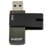 Baseline USB 8GB Flash Drive - Image 2