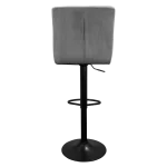 Bayer Large Barstool Grey with black base - Image 12