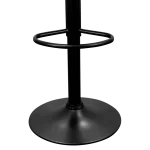 Bayer Large Barstool Grey with black base - Image 9