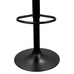 Bayer Large Barstool Grey with black base - Single - Image 3