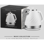 Boden Stark 1.7l Stainless Steel Kettle - White - Image 3