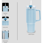 Boden Stark 1200ml Travel Mug - Blue - Image 14