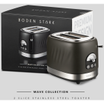 Boden Stark 2-Slice Stainless Steel Toaster - Image 7