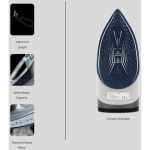 Boden Stark 2200W Ceramic Steam Iron - Image 2