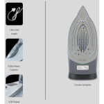 Boden Stark 2800w Digital Steam Iron - Image 4