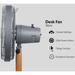 Boden Stark 30cm Desk Fan - Image 10