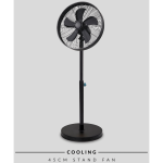Boden Stark 45cm Stand Fan - Black - Image 6