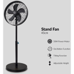 Boden Stark 45cm Stand Fan - Black - Image 7