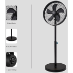 Boden Stark 45cm Stand Fan - Black - Image 8
