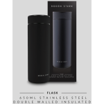 Boden Stark 650ml Travel Flask - Black - Image 5