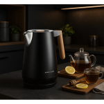 Boden Stark Anson Collection 1.7l 2000w Stainless Steel Kettle - Black - Image 5
