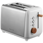 Boden Stark Anson Collection 2 Slice SS Toaster - White - Image 2