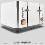 Boden Stark Anson Collection 4-Slice SS Toaster - Image 5