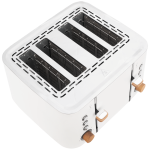 Boden Stark Anson Collection 4 Slice SS Toaster White - Image 3