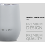 Boden Stark Tumbler 350ml Grey - Image 3