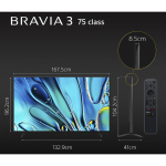 BRAVIA 3 75" class LCD TV - Image 5