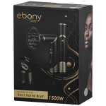 Carmen 5-in-1 Hot Air Brush - Ebony - Image 2
