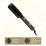 Carmen Ebony Hair Straightening Brush - Image 3