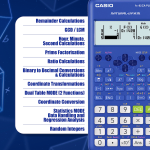 Casio FX-82 ZA Plus II Calculator - Blue - Image 4
